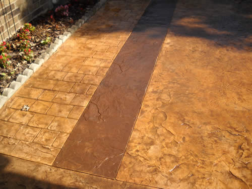 thin stamped overlay