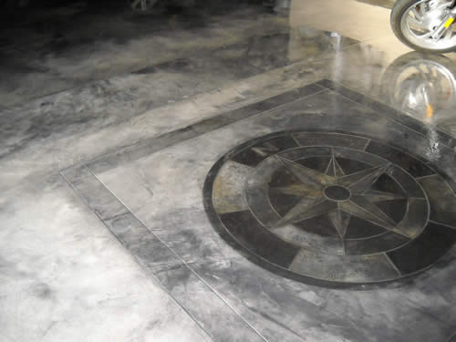 epoxy floor over concrete overlay Keller, TX